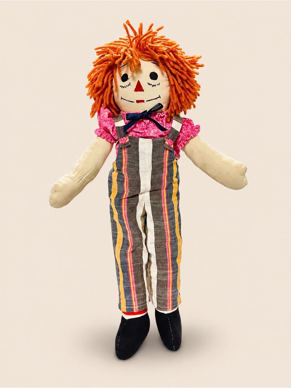 Handmade Raggedy Ann Cloth Doll Grandma Louise 2007 Doll Fashion Creations